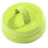 Green Enamelware Mason Jar Lid with Handle