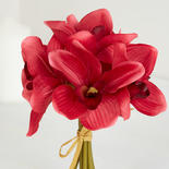 Rose Pink Artificial Cymbidium Orchid Bundle