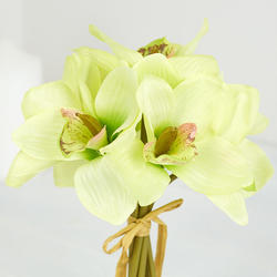 Light Green Artificial Cymbidium Orchid Bundle
