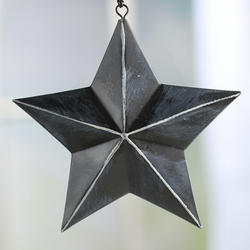 Primitive Dimensional Barn Star Ornament