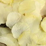 Lemon Chiffon Artificial Rose Petals