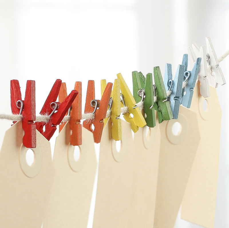 Mini Wood Clothespins - What's New - Craft Supplies - Craft Supplies