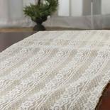 Jute and Lace Table Runner