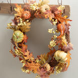 Fall Artificial Gourd and Berry Wreath