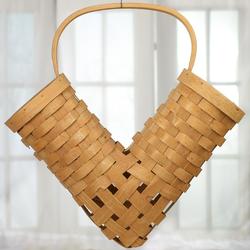 Double Sided Hanging Chipwood Basket