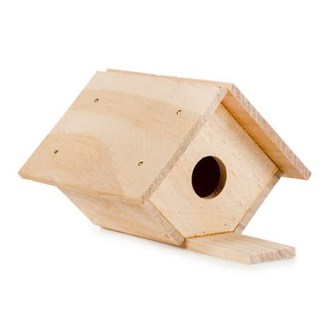 Unfinished Wooden Birdhouse Model Kit - Activity Kits ...