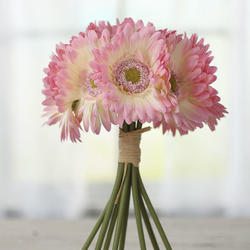 Light Pink Artificial Gerbera Daisy Bouquet