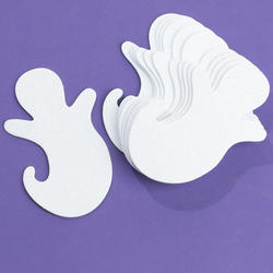 Halloween White Craft Foam Ghost Cutouts
