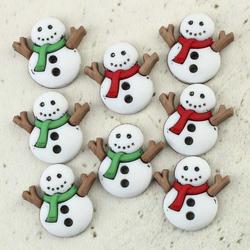 Holiday Collection "Sew Cute Snowmen" Buttons