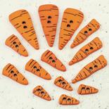 Holiday Collection "Carrot Noses" Buttons