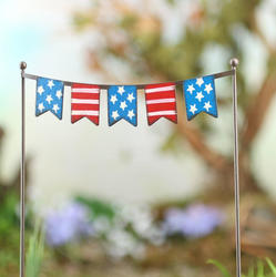 Miniature Stars and Stripes Flag Banner