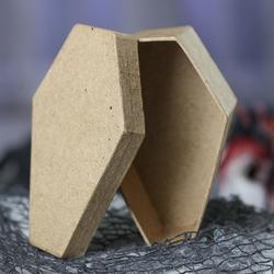 Small Paper Mache Coffin