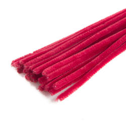 18 Extra Long Red Pipe Cleaners - Pipe Cleaners - Craft Basics - Kids  Crafts - Basic Craft Supplies - Craft Supplies - Factory Direct Craft