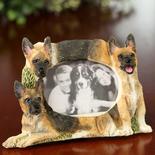 Small German Shepherd Magnet Picture Frame