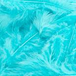 Aqua Natural Loose Marabou Feathers