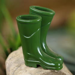 3X Rubber Rain Boots Miniature for 1/12 Scale Dollhouse Garden Yard Decor