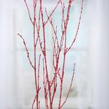 Red Glittered Artificial Twig Sprays