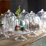 Miniature Clear Acrylic Cloches