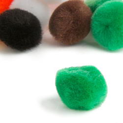 Multicolored Craft Pom Poms
