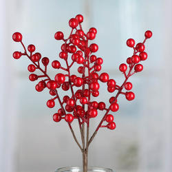 Red Artificial Berry Bundle