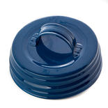Royal Blue Mason Jar Lid with Handle