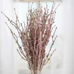 Rose Gold Glittered Artificial Twig Branches