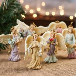 Factory Direct Craft Hand-Stitched Angel Christmas Ornament3 Pieces