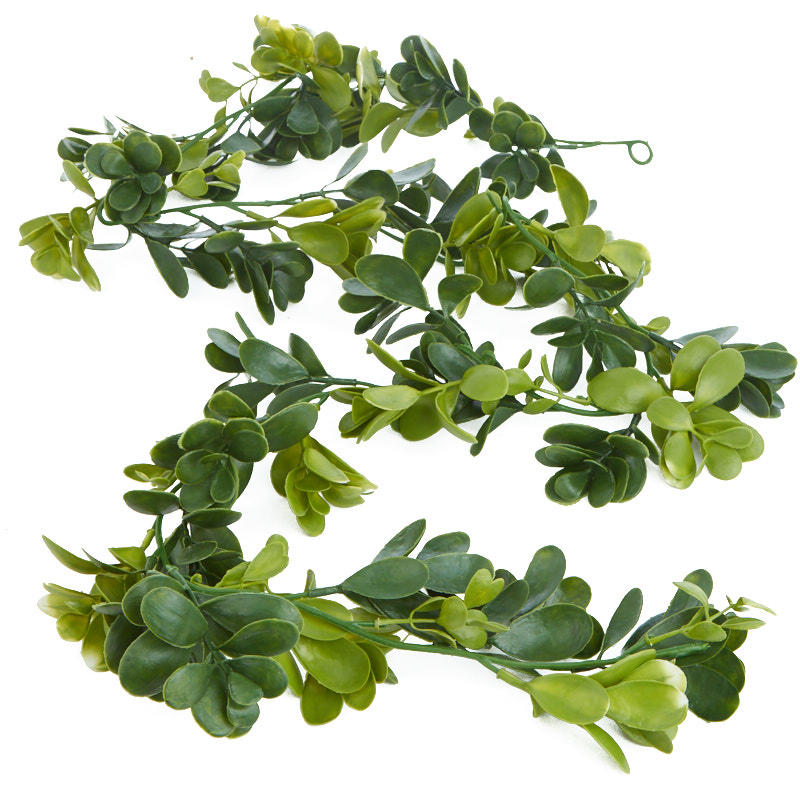 Artificial Succulent Garland - Natural Grapevine - Floral Supplies ...