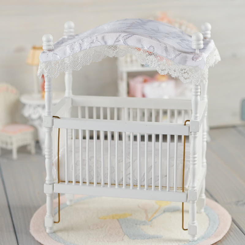 miniature crib