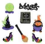 "Witches Spell" Halloween Buttons