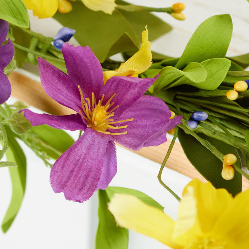 Spring Artificial Wildflower Garland - Garlands - Floral Supplies