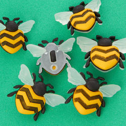 Dress It Up "Bee Happy" Buttons