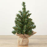 Small Artificial Pine Tree with Burlap Base