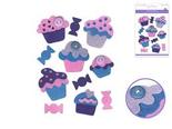 Felt Cupcake and Candy Treat Shapes