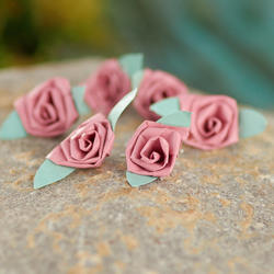 Miniature Pink Rose Stems