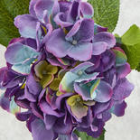 Purple and Blue Artificial Hydrangea Stem