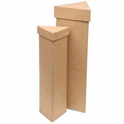 Paper Mache Triangular Box Set