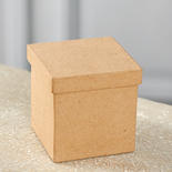 Square Paper Mache Box