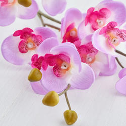 Purple Artificial Phalaenopsis Orchid Spray