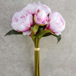 Pink Artificial Peony Bouquet
