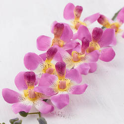 Lavender Artificial Dendrobium Orchid Spray