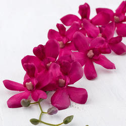 Purple Artificial Debronium Orchid Spray