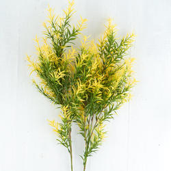 Yellow Artificial Springeri Grass Sprays