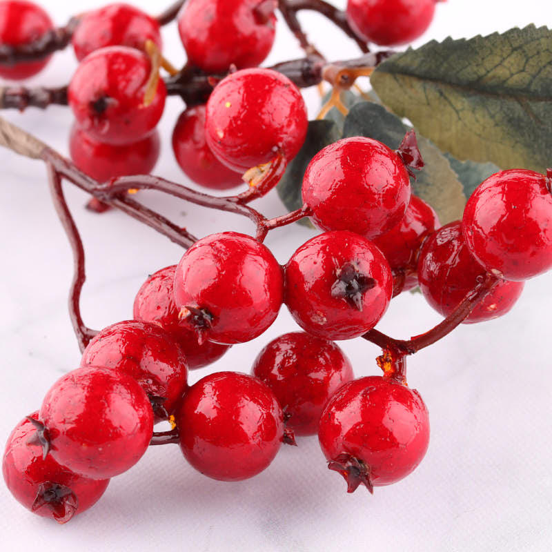 Red Artificial Winterberry Stem - Floral Sale - Sales