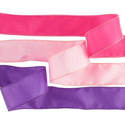 Purple, Pink, and Fuchsia Satin Wired Ribbon Set