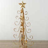 Gold Glittered Whimsical Wire Tree