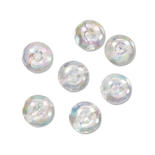 Crystal Aurora Borealis Round Beads