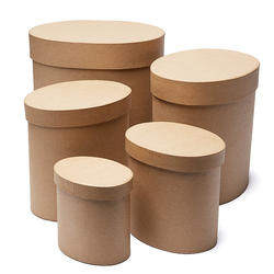 Paper Mache Slim Oval Box Set