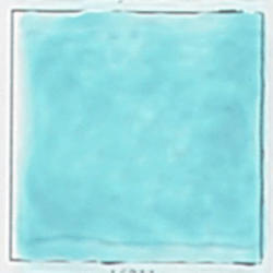 Shimmering Aqua Gallery Glass Window Color Paint