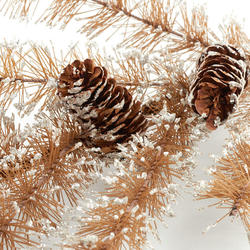 Frosted Natural Bristle Pine Spray